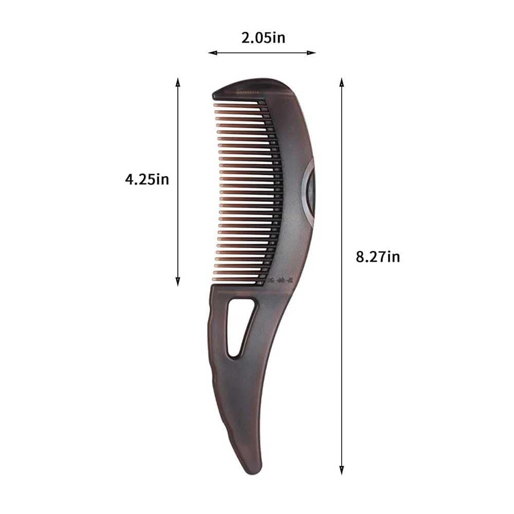 Dandruff Comb, Hollow Tooth Hairbrush for Scalp Massage/Refreshing and Dandruff/Dirt Removal, Reduce Scalp Itching/Oil, Scalp Care Comb with Skin Scraping Handle for Women Men (PP bag package)